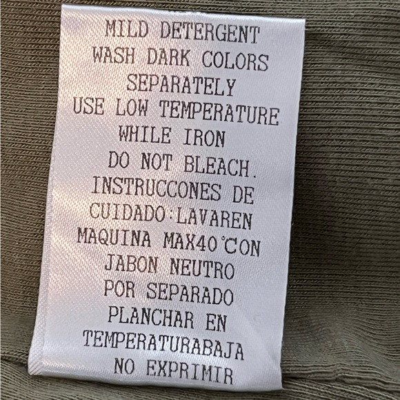 Fashionomics Olive Green Mockneck Utility Vest with Lining and Removable Hood - Picture 14 of 14